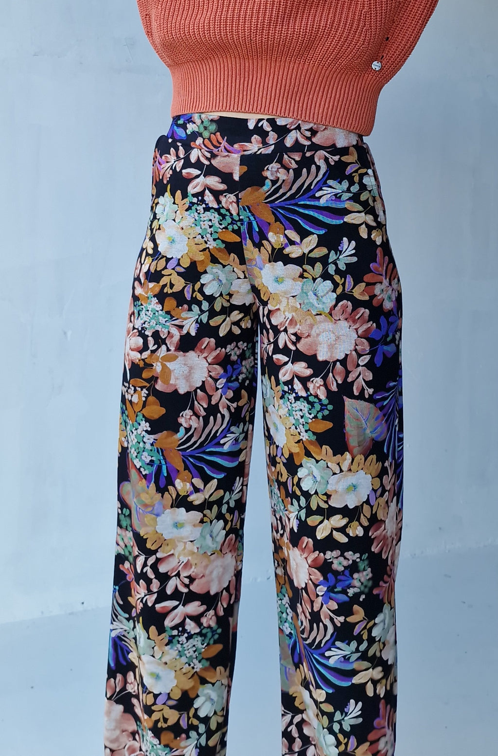 Wide leg flowers in lengte "36 - Madame Liz