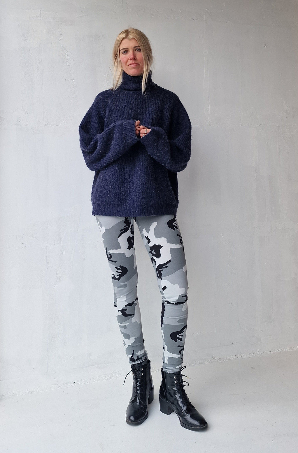 Extra lange legging camouflage | tall | Lengte 36