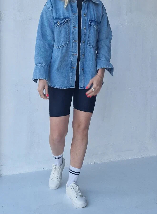 Korte legging Madame Liz | van travelstof