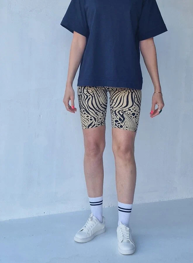 Korte legging Madame Liz | van travelstof