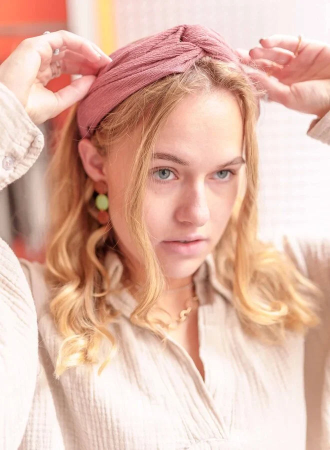 Haarband/ Sjaal van ijzerdraad