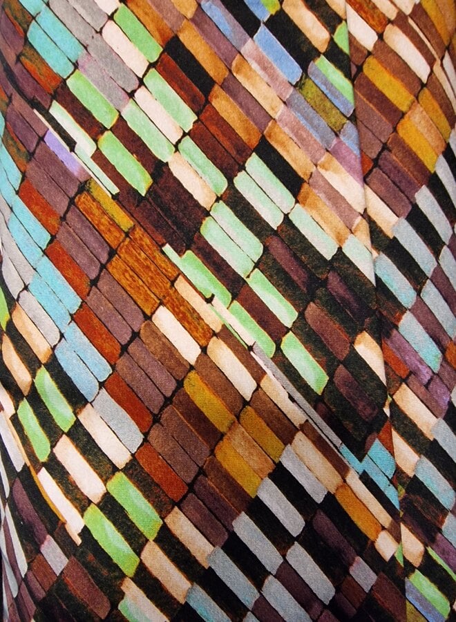 Legging | multiprint viscose | meerdere lengtematen