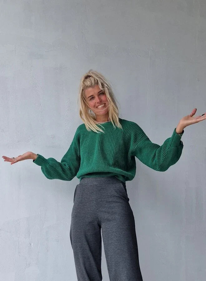 Extra lange wide leg | donkergrijs | tall | lengtemaat 36