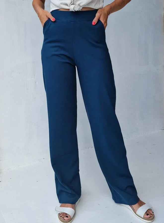 Extra lange wide leg | petrol | tall | lengtemaat 36