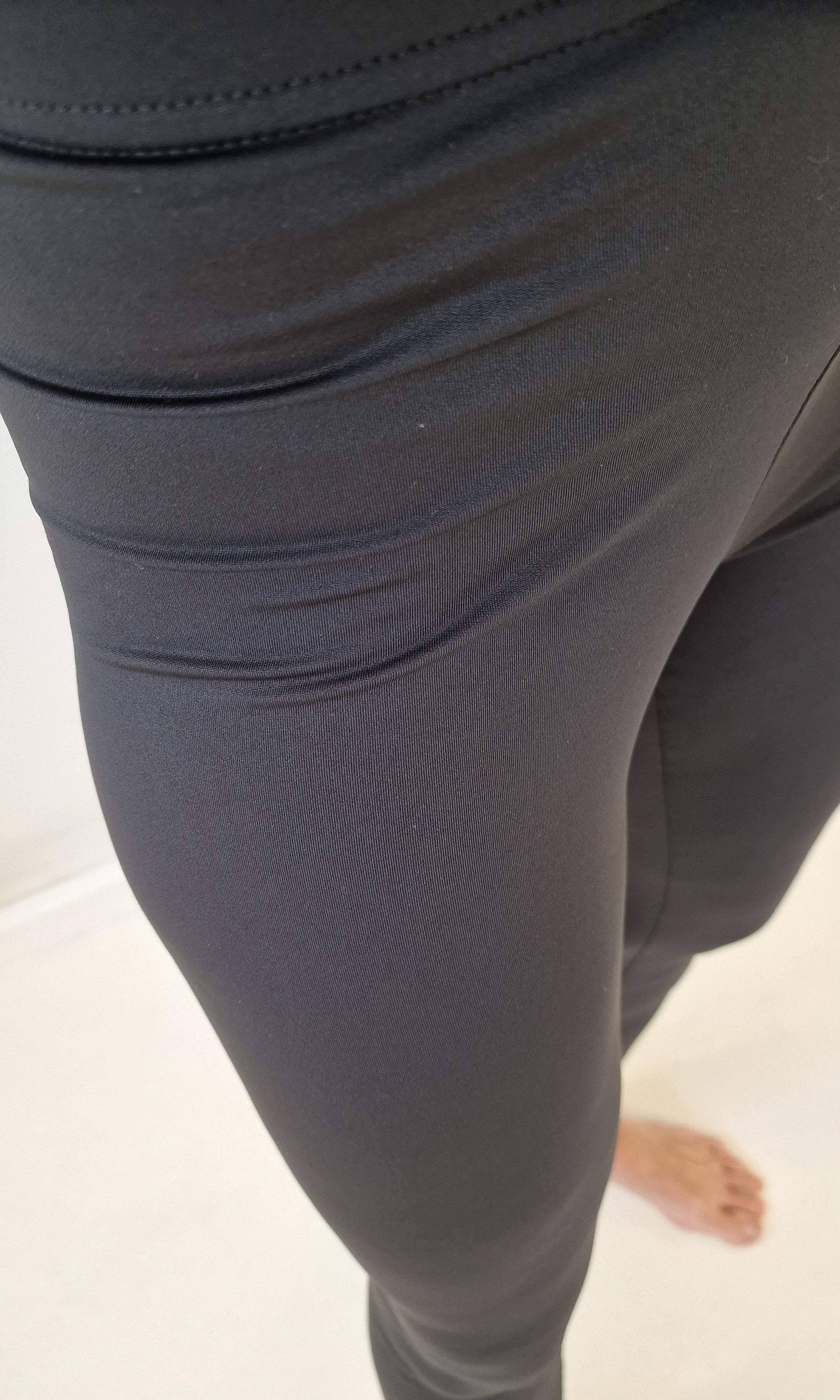 Extra lange legging sport/casual | tall | black | Lengte 34 & 36